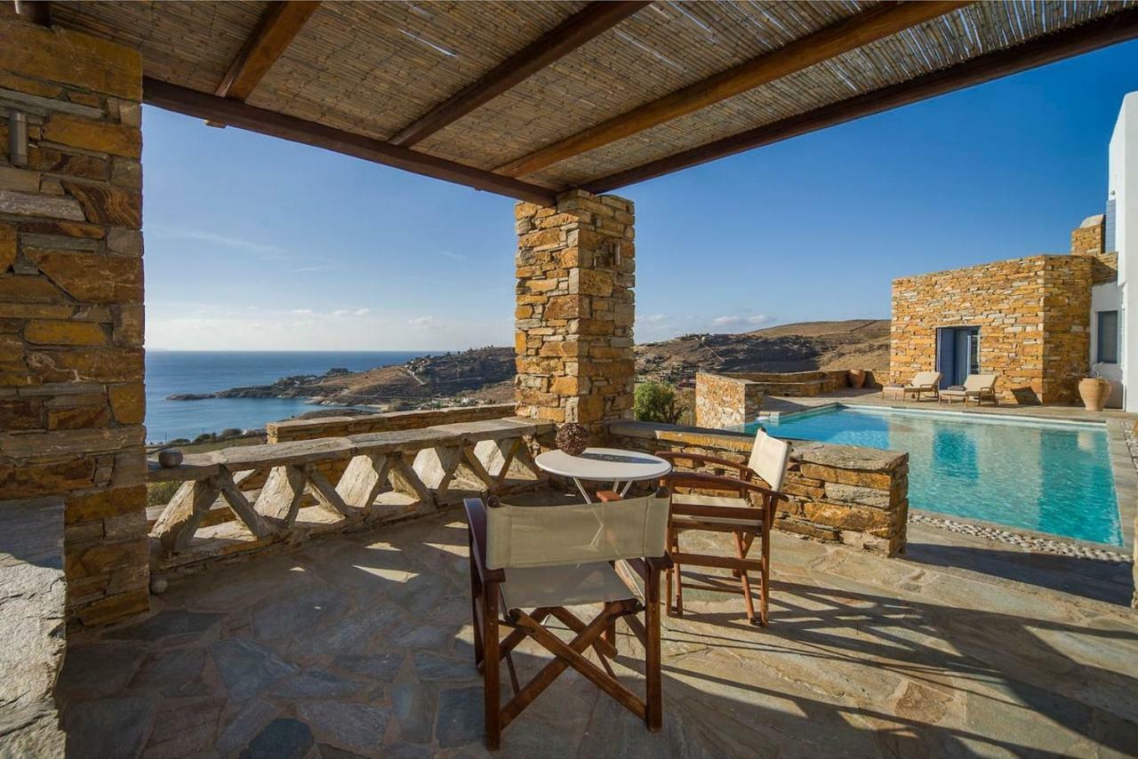 Luxury Cycladic Villa-Enjoy Infinity Pool Sunsets Koundouros Exterior foto