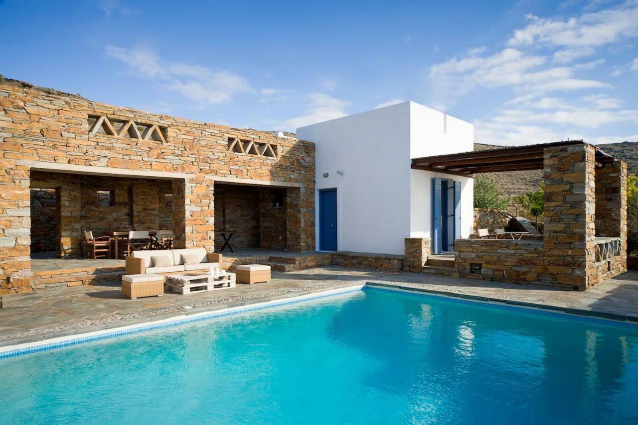 Luxury Cycladic Villa-Enjoy Infinity Pool Sunsets Koundouros Exterior foto